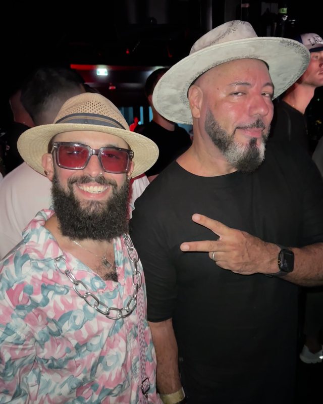 Prince Moe with Roger Sanchez