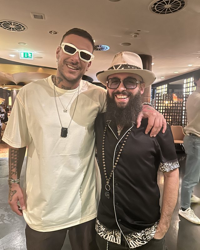 Prince Moe with Joezi
