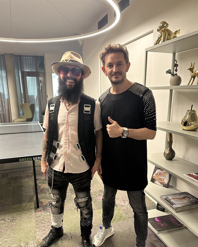 Prince Moe with Burak Yeter